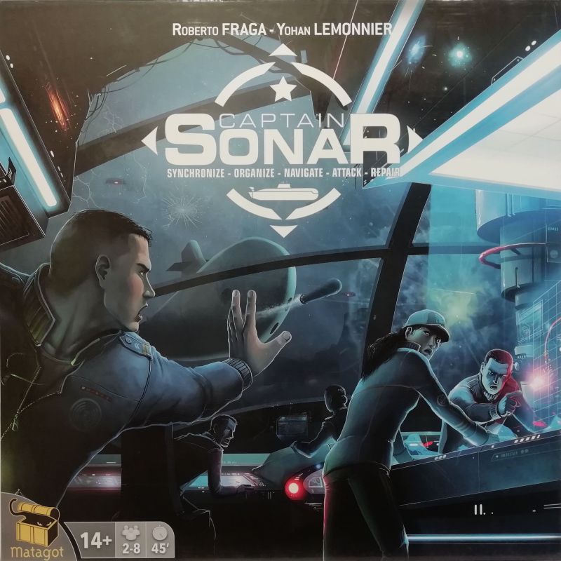 Captain Sonar Cover des Brettspiels 'Captain Sonar'